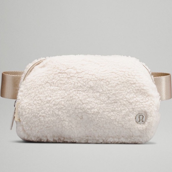 BRAND NEW LULU LEMON FLEECE EBB - Ivory/Trench - Picture 1 of 9